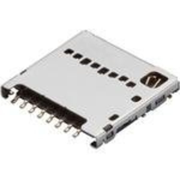 microSD socket Push/Pull 1.42H, Molex, Mfr#: 104031-0811